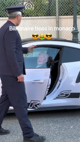 Billionaire boss in monaco #car #monaco 