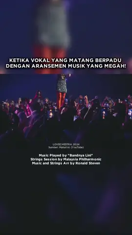 Mahalini + aransemen megah = suguhan mahal ini! #MelawanRestu #Mahalini #Lovechestra2024 #LovechestraKL #LiveConcert #Orkestra #IndonesianMusic #LivePerformance #EmotionalVocal #KonserMahalini #KualaLumpur #BelajarMusik #rsteven #ronaldsteven #bandnyalini #rstevenmusic #arrangement #aransemen #megah #bandnyalini #tutti #singkup 