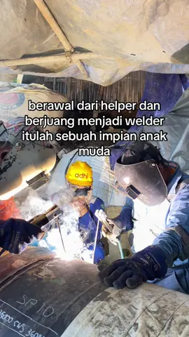 siapa cita’ nya mau jadi welder muda✋🏻#fyp #kuliproyek👷🏼 #proyek #welderindonesia🇮🇩 #helperwelder🧑‍🏭 #storykuli 