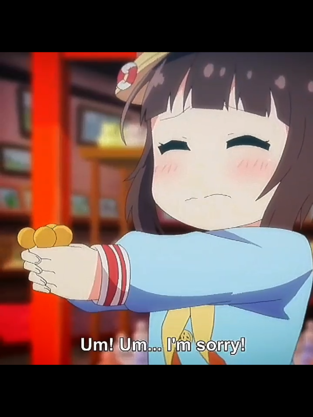 cute lvl 999 #animescene #cutemoment #azurelane 