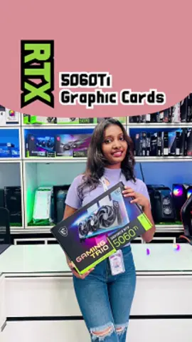 RTX 5060Ti                                            අදහාගත නොහැකි මිල අඩුකිරීම් ඇතුලු වට්ටම රැසක් Mdcomputers.lk අපෙන් ! 💠වැඩි විස්තර සඳහා පිවිසෙන්න අපේ වෙබ් අඩවියට - https://mdcomputers.lk/product-category/new-year-offers/ 📞අපේ Phone numbers 👉 076 600 6238/ 0112 755 700/ 0077 373 4798 📍 අපේ Shop එක තියෙන්නේ👉 හෝමාගම ( NSB BANK එක ඉස්සරහා ) 📲 අපේ Facbook page එක 👉 https://www.facebook.com/mdcomputers.lk 🎵 අපේ Tik tok page එක 👉 https://www.tiktok.com/@mdcomputers.lk?lang=en 🤖 ඔයා koko app එකට register වෙලා ඉන්නවා නම් වාරික තුනට ගෙවන්න ගන්නත් පුලුවන්. 💳 credit card එකක් තියෙනවා නම් අවුරුදු 3ක් දක්වා ගෙවීමේ ක්‍රමයට ගන්නත් පුලුවන්. 🚚 ලංකාවේ ඕනි තැනකට අපි Delivery කරනවා.#mdcomputers #mdcomputershomagama #msi #goviraltiktok #fyyyyyyyyyyyyyyyy #Capcut #homagama #gaming #5060ti 