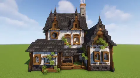 Minecraft How To Build A Big House #Minecraft #minecraftbuilding #minecrafter #minecraftmemes #house