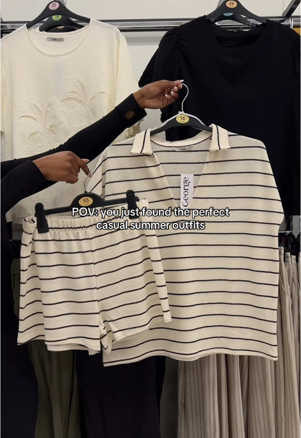 the kind of outfits you can wear on repeat 😮‍💨 #georgeatasda #summeroutfit #casualoutfit #uksummer #fyp #fashionstyle #summervibes