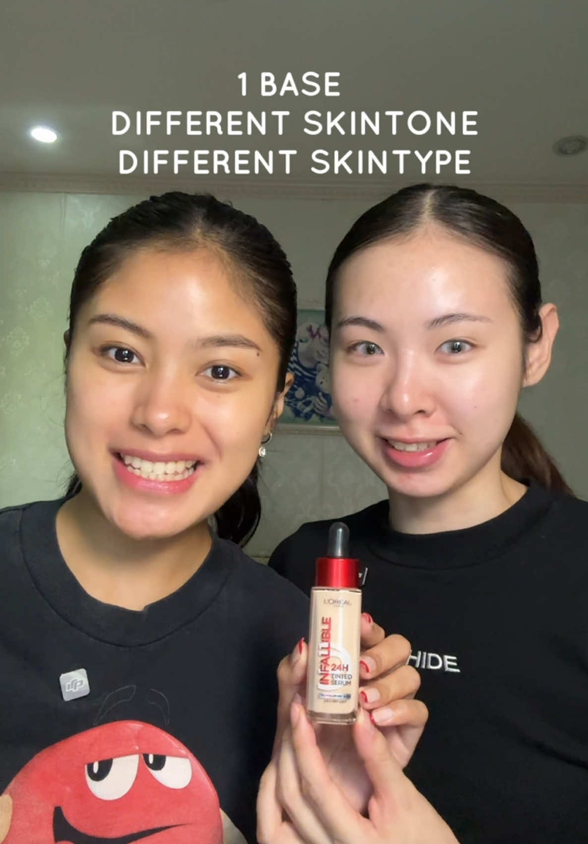 Different skintone and skintype! #LorealParisTintedSerum Now made for ASIAN SKIN! #LorealPH #makeup