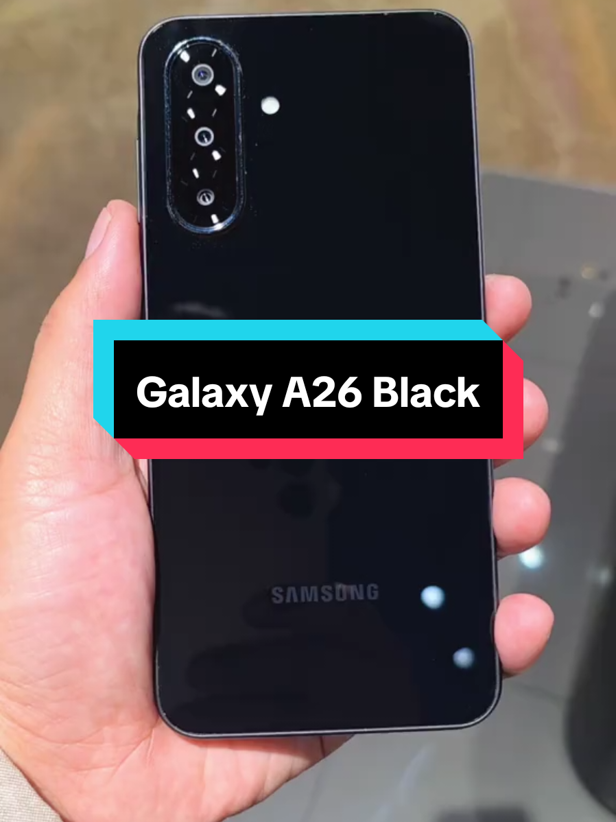 Samsung Galaxy A26 5G Black #samsunggalaxyA26 #samsunga26 #a26black #hitam #fyppppppppppppppppppppppp #fyp #trending #foryou  #KendaRG