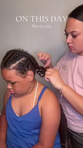 Awww these braids came out so cute! #onthisday #mom #moms #momlife #momtok #kid #kids #kidsoftiktok #parent #parents #parentsoftiktok 