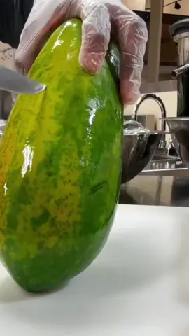 papaya cutting #asmr #satisfying #fruit #fyp 