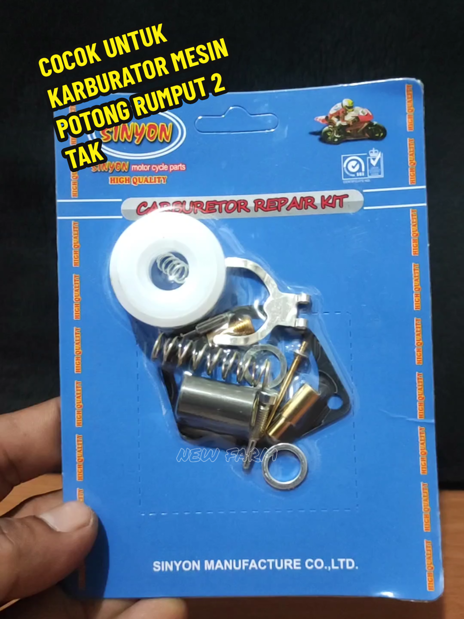 Karburator repair kit / part jeroan karburator mesin potong rumput 2 tak 328.