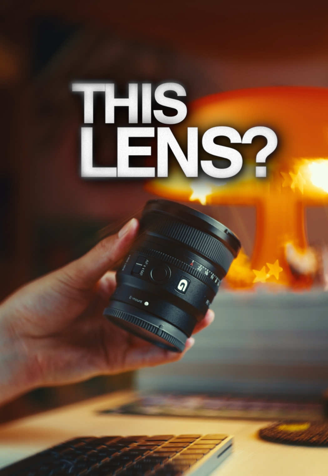 The Perfect Lens for Creators?🎥✨ . . .  The 16mm f1.8 lens is a favorite - it’s low aperture, super small size and ability for filters makes it so versatile⚡️ #wideangle #lens #wide #interactive #bts 