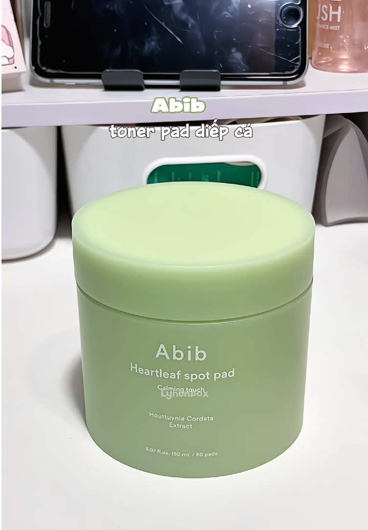 Toner pad siuu mê gần đây của tui 🍧 #abib #tonerpad #tonerpadabib #skincare #unbox #unboxing #review #fyp #viral 