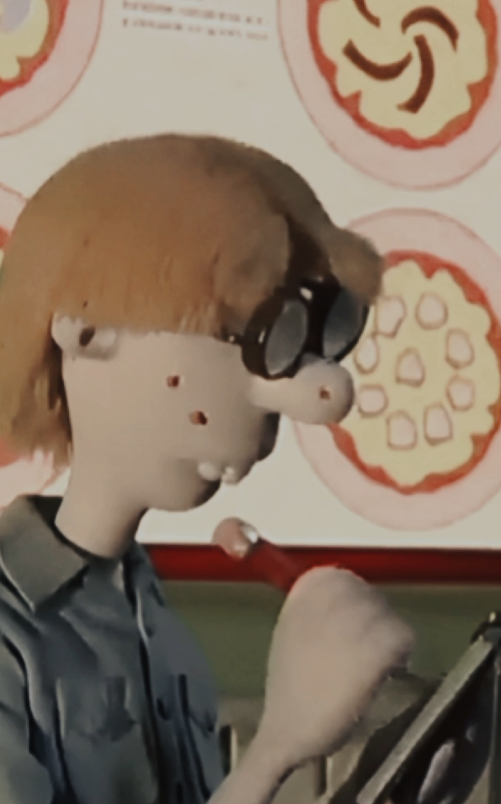 style mullet haircut kang pizza #shaunthesheep #fyppppppppppppppppppppppp 