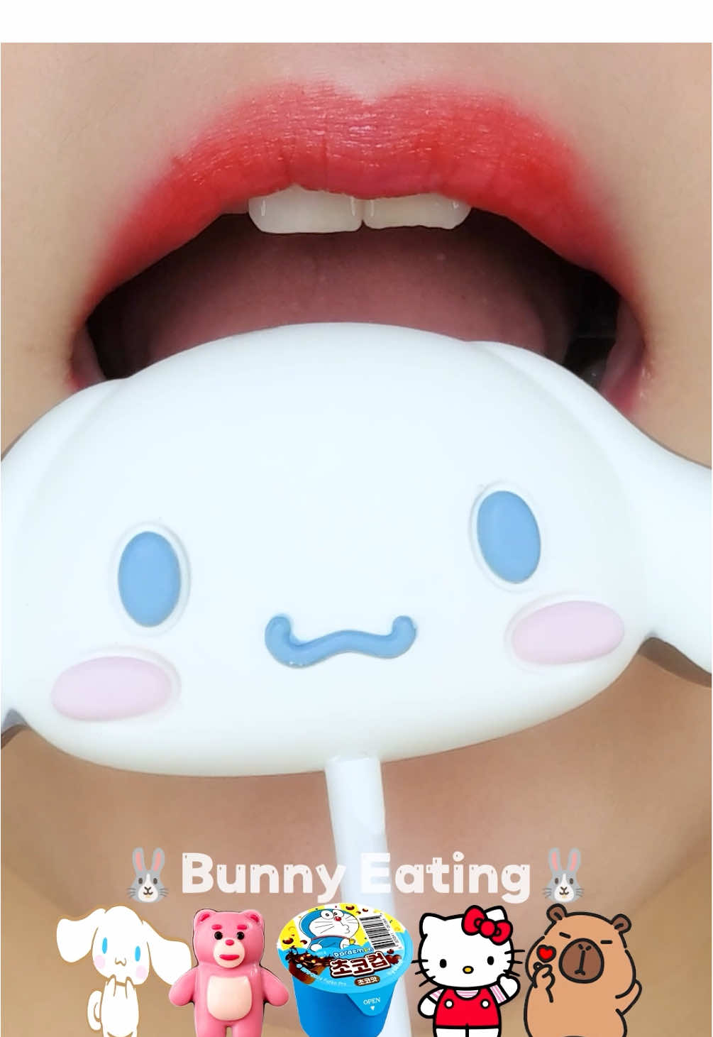 요청해주신 초코 이모지 먹방! 달콤해요🐰💗 #먹방asmr #emojichallenge #eatingshow #asmr #asmreating #fypシ゚viral #eatingasmr #fyp #eatingsounds #입술계 #fypシ゚ 