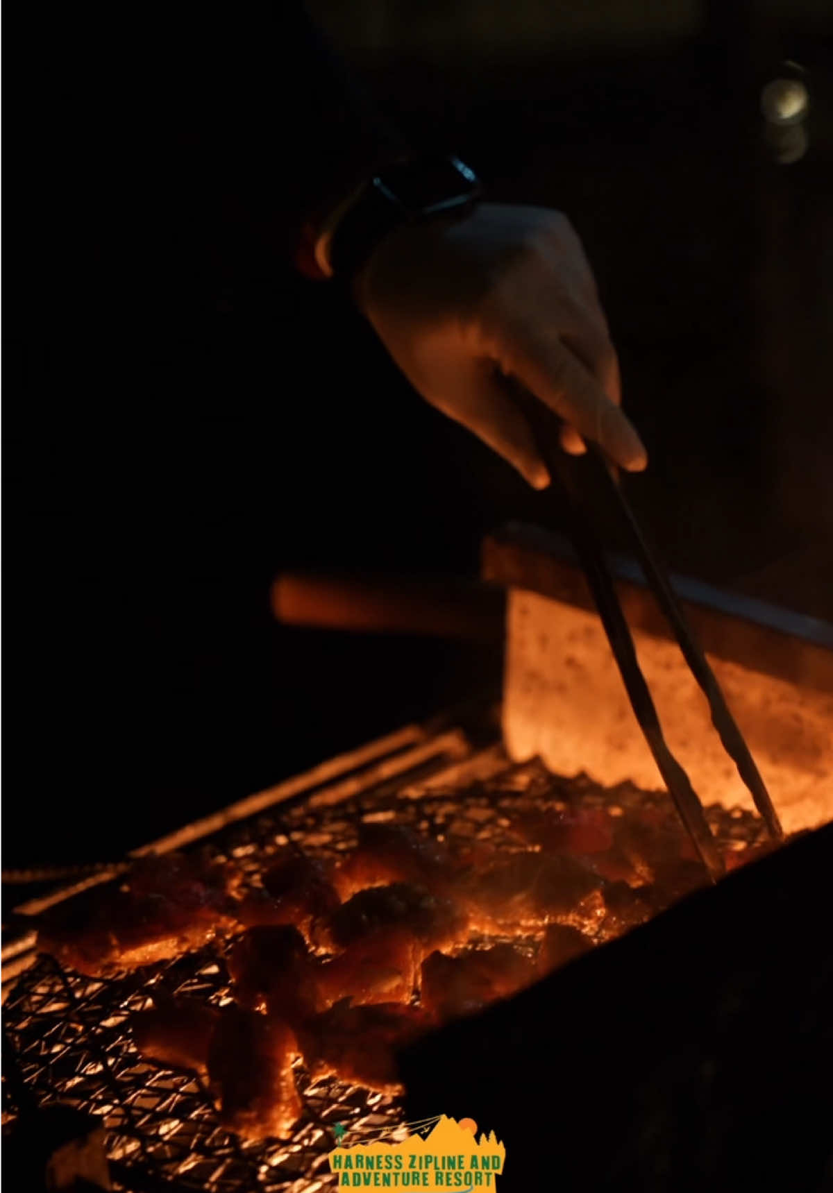Flames, Flavor & Friendship! Join us for a night of smoky goodness and warm memories. 🍖❤️ #WeekendEscape #BBQNight #GrillAndChill #ResortVibes  #NatureGetaway #BBQUnderTheStars #TravelNepal 