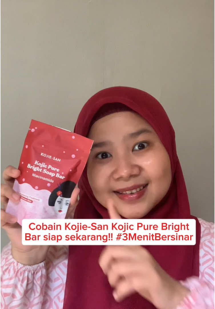 Masih pake sabun biasa? Waduh, sini aku kasih tau sabun ajaib @Kojie-san Indonesia untuk kulit cerah dan glowing! #3MenitBersinar #KulitCerah #KojieSanIndonesia