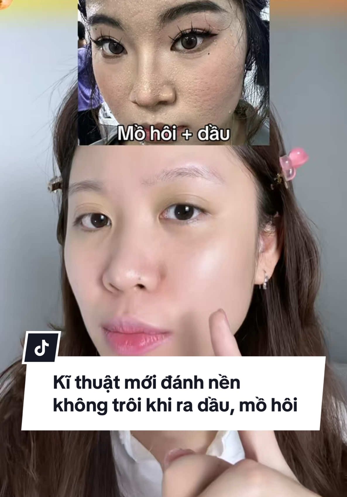 Kĩ thuật mới đánh nền không trôi khi ra dầu, đổ mồ hôi ✨ #janehere #janehereofficial #makeup #makeuptutorial #makeupcanhan #thuvienmakeup #LearnOnTikTok #khoamakeupcanhan2025 