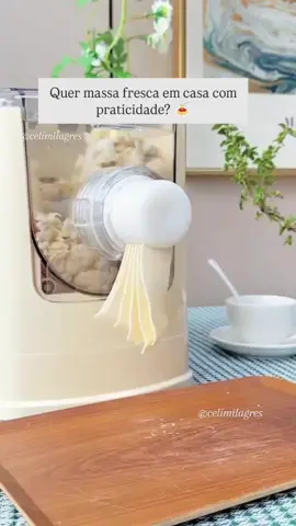 Máquina de Macarrão Elétrica Caseira Automática Quer massa fresca em casa com praticidade? Conheça a Máquina de Macarrão Elétrica Caseira! ✨ Automática, fácil de usar e perfeita para receitas incríveis. Sabor de restaurante na sua cozinha! 👩‍🍳 🛒 Garanta a sua agora! LINK AQUI: https://s.shopee.com.br/4L6qyS5lwd #MáquinaDeMacarrão #MassaFresca #CozinhaPrática #MacarrãoCaseiro #ReceitaItaliana #CozinhaCriativa #GastronomiaEmCasa #FeitoEmCasa #MáquinaDeMassa #CozinhaModerna