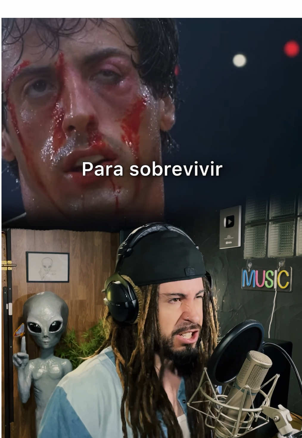 ‘Eye of the Tiger’ disponible en YouTube #eyeofthetiger #survivor #rockybalboa #sing #bso #motivation #gymmusic #cover #paratiiii #music 