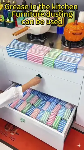 10 Counts Microfiber Cleaning Cloth, Super Soft Absorbent Dish Towels Rags Cloths for Washing Dishes and Kitchen Drying Cleaning House Keeping