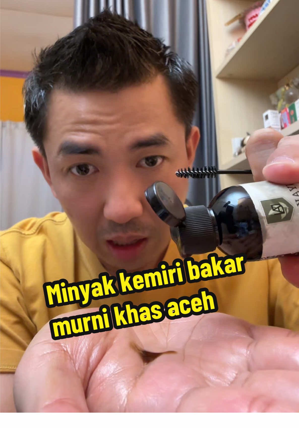 Nagita aja pake, minyak kemiri bakar murni khas aceh✅✅. #minyakkemiribakar #nagitaslavina  #minyakkemirimurni #kemiribakar 