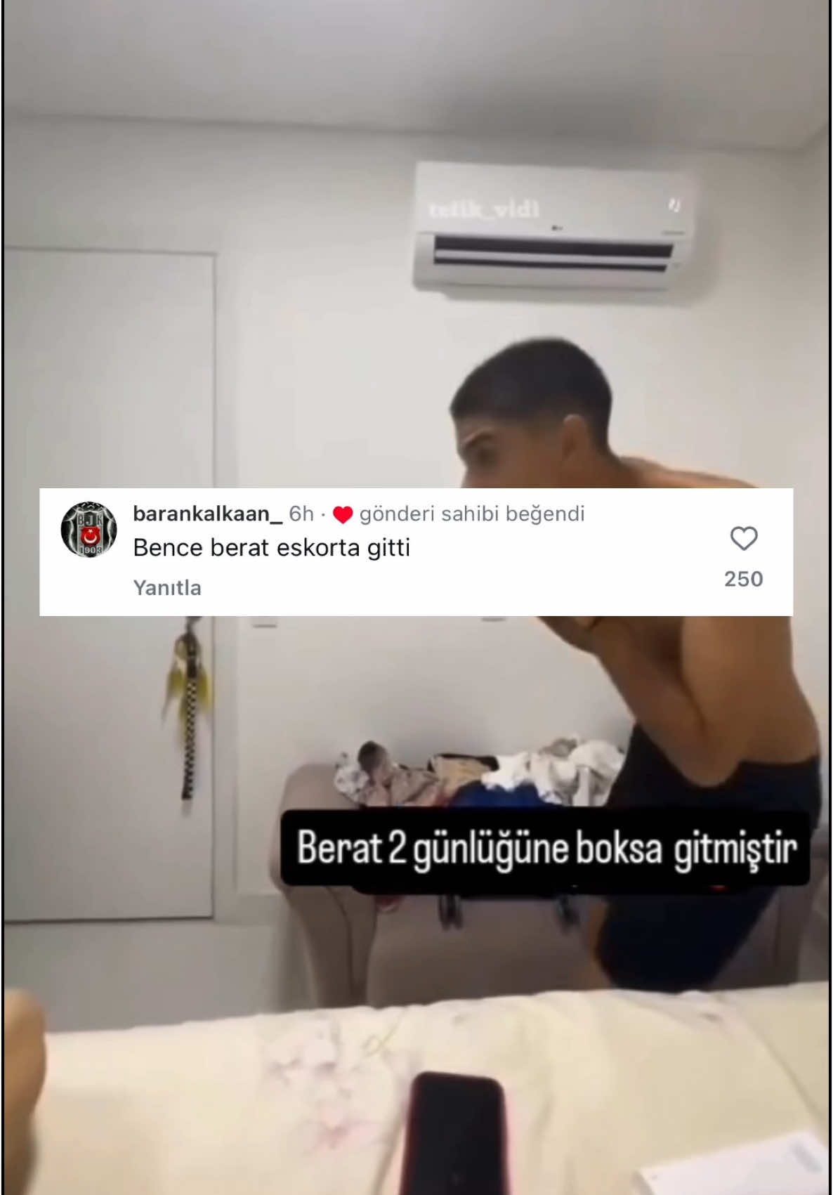 Berat eskorta gitmiş 😂 #trollyorumlr #fyp #keşfet #komikvideolar #keşfetteyizzz #türkyorumları #keşfetbeniöneçıkar #komik #yorum #fy #fypage #eğlence #tiktok 