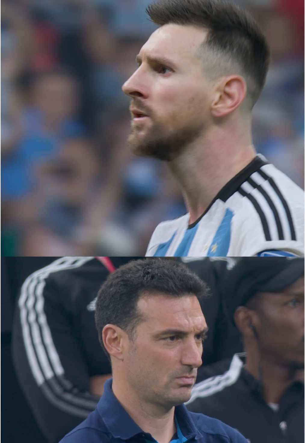Lionel Scaloni stayed calm until the last kick… 🇦🇷🏆 #FIFAWorldCup #Argentina 