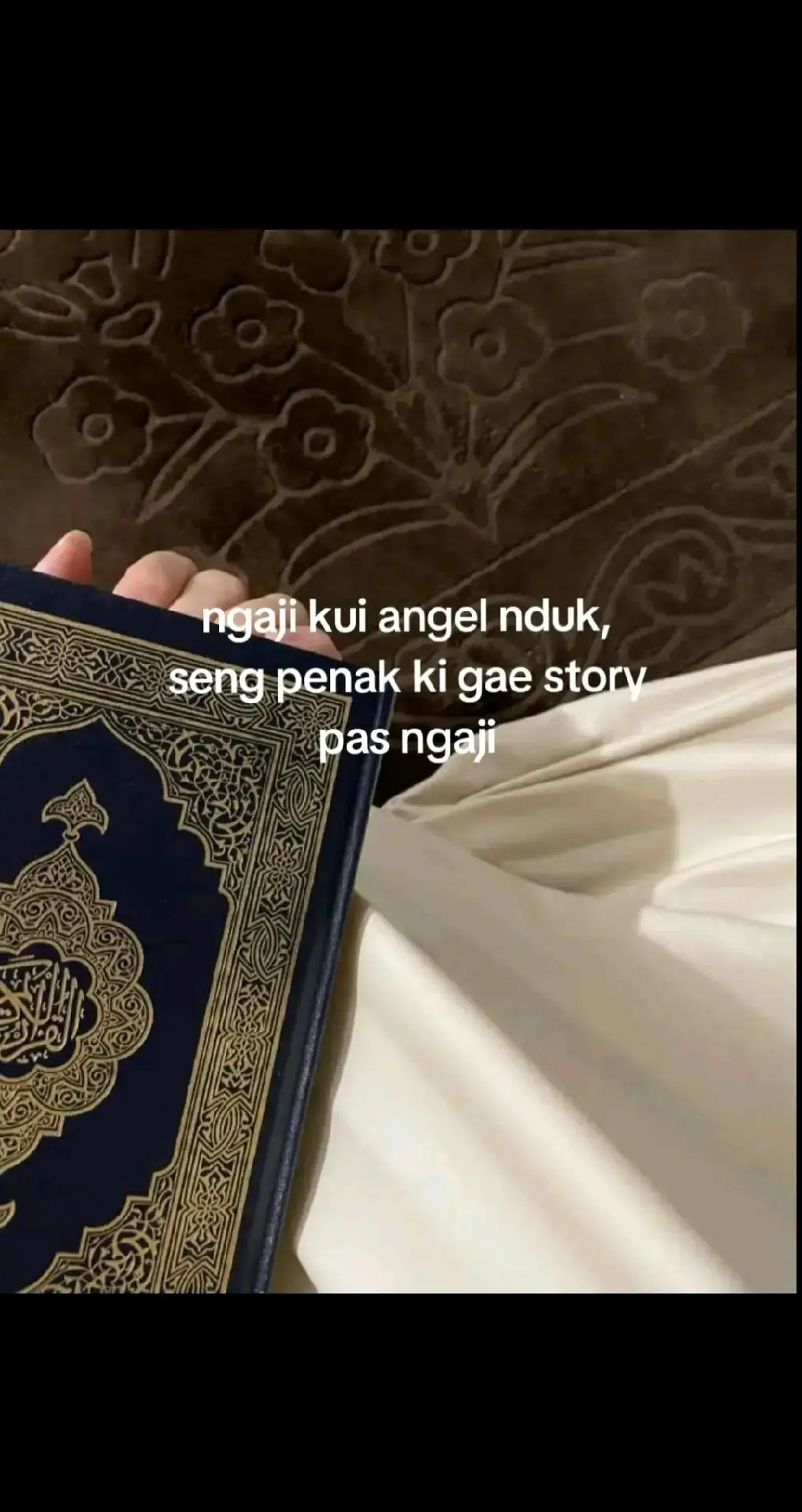 lereesssss😇 (slide terakhir bonus hhe) #foryou #ngaji #alquran #kitab #fyppppppppppppppppppppppp 