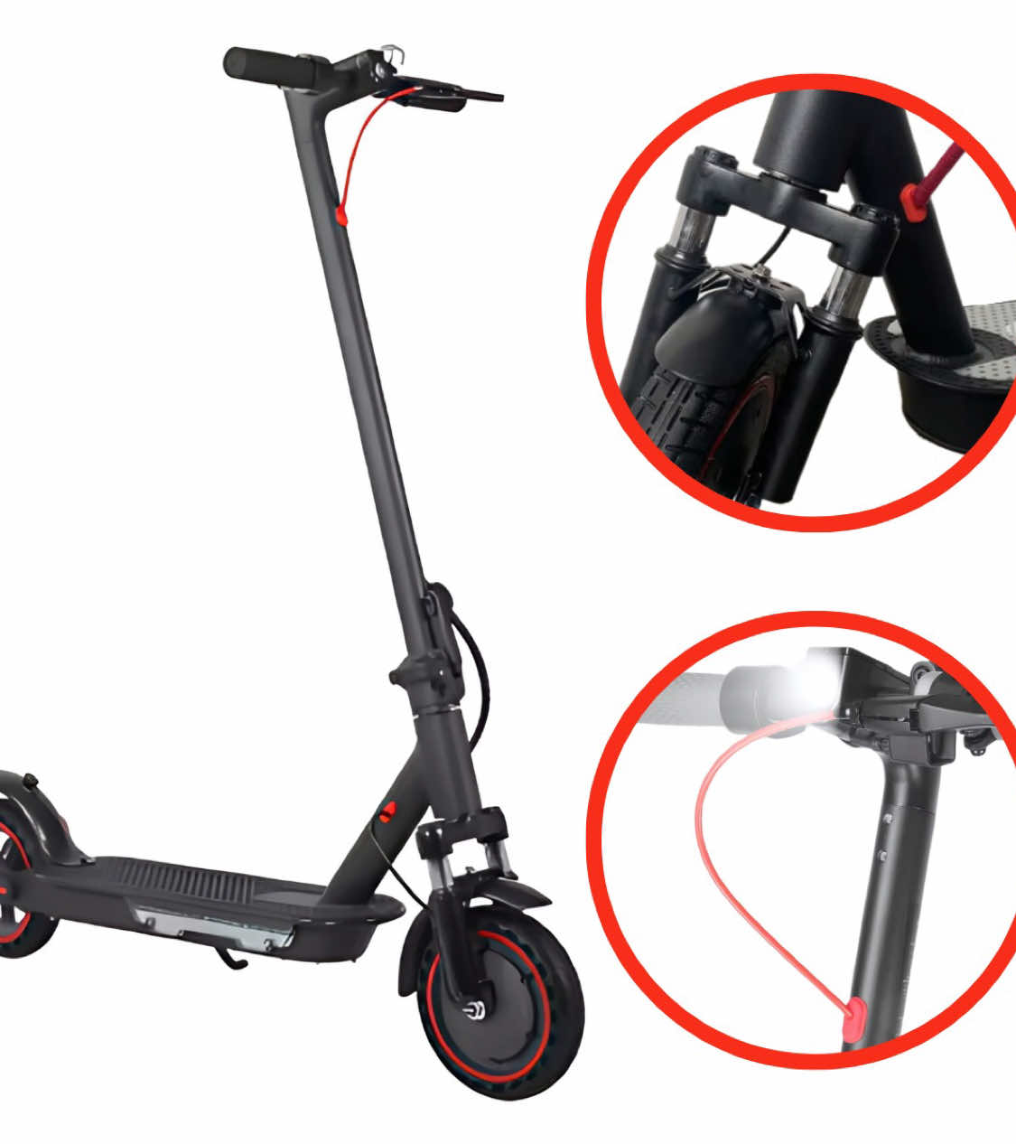 Patinete Elétrico 30Km Dobrável 500W Pneu Anti-Furo #patine #motorcycle #transport 