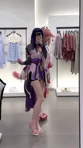 #八重神子 #雷电将军 #原神 #cos 