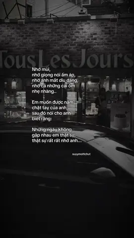 “Nhớ, thật sự rất rất nhớ anh..!” #tamtrang #suyymottchut #fyp #viral 