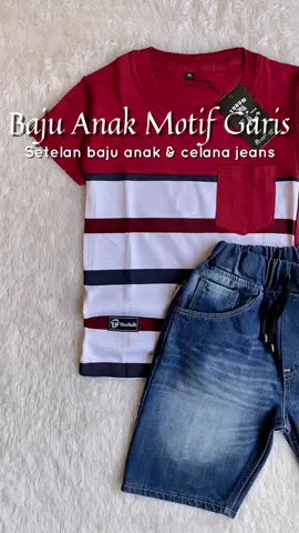 ✨ Cari outfit anak laki-laki yang kece dan nyaman? Setelan ini jawabannya! 🧒👕👖 Cocok buat jalan-jalan, main, sampai acara keluarga. Langsung checkout sebelum kehabisan ya, Bund! 🛒❤️ #AnakKeren #OutfitAnakLaki #SetelanAnak #BajuAnakLaki #CelanaJeansAnak #OOTDAnak #StyleAnak #FashionAnak #BajuAnakTerbaru #TiktokShopIndonesia #TiktokShopAnak #RekomendasiBajuAnak #BajuAnakMurah #BajuAnakKekinian #SetelanAnakLakiLaki 