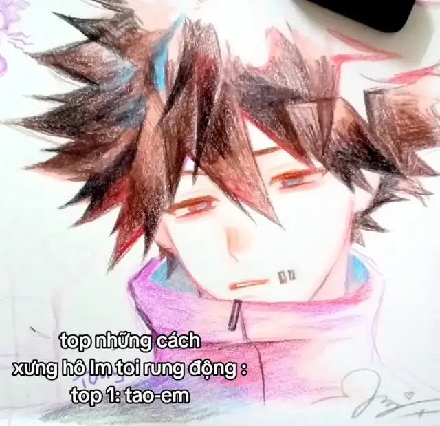 nó dịu mà nó tổng tài... #art #sketch #zitdeptrai👉👈 #dabi 