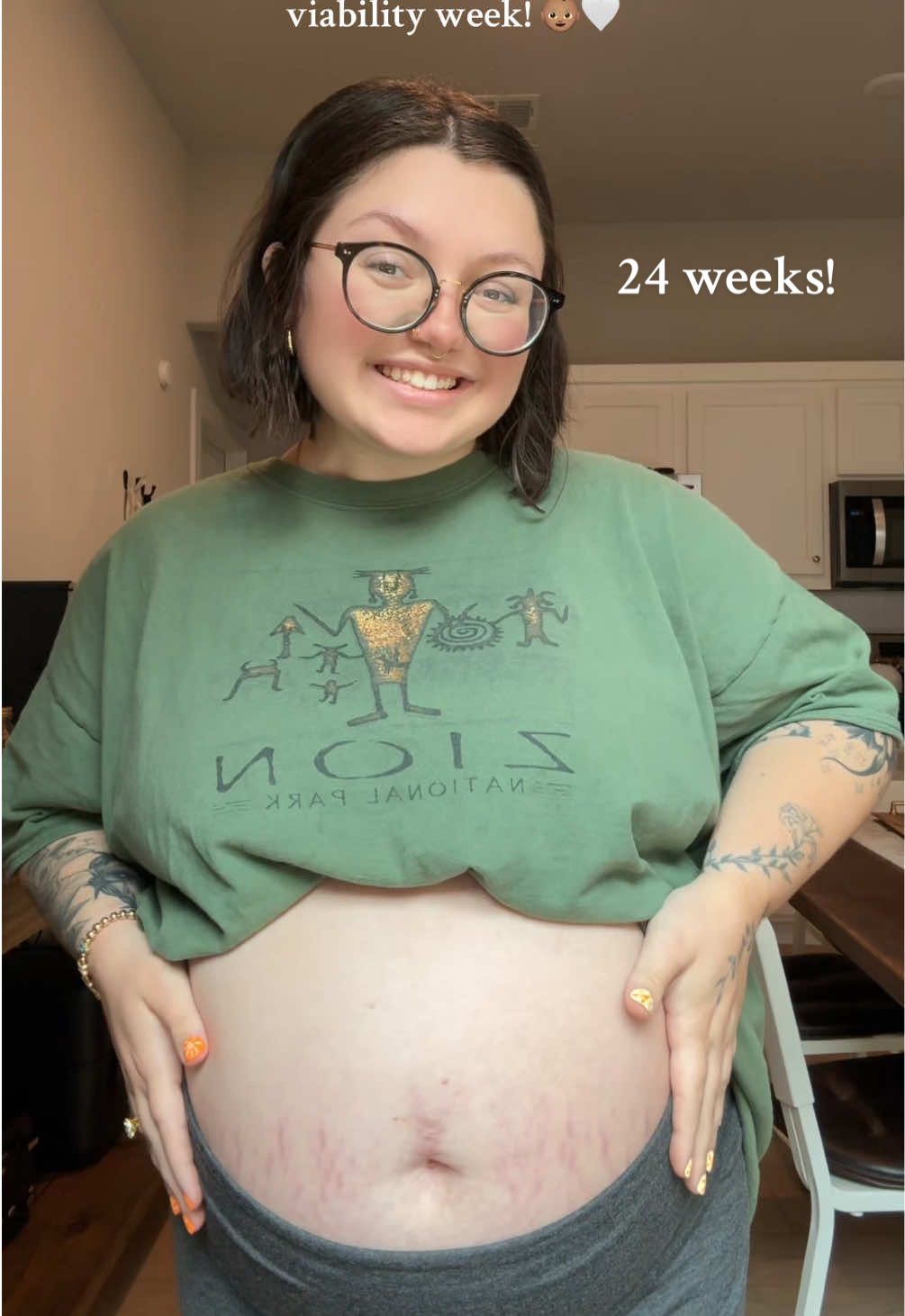 baby boy hit 24 weeks! 🩵  #fyp #septemberbaby #viabilityweek #pregnant #2ndtrimester #24weekspregnant #golittlerockstar 