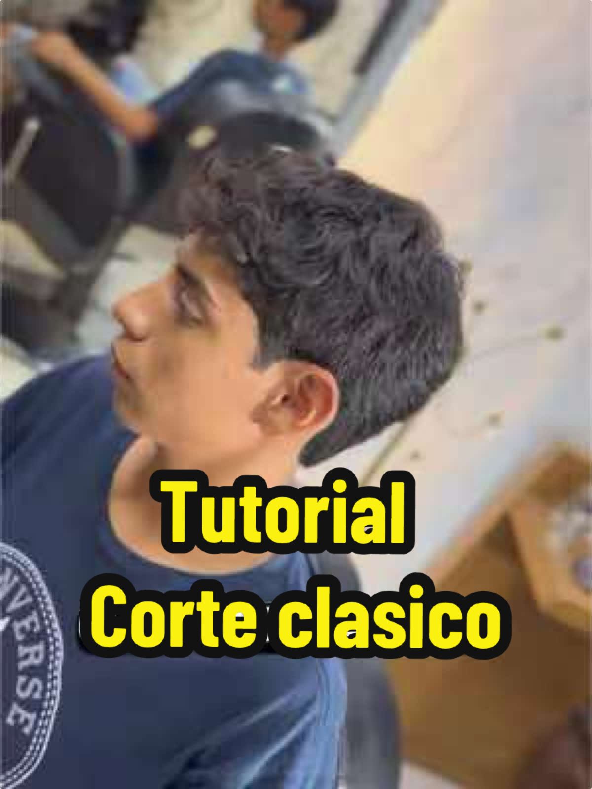 Tutorial corte clásico en cabello semi ondulado ⚡️💈 📍Guadalajara, Jalisco  (Mesa colorada oriente)  📞Citas: 33-1911-5027  #barberia #guadalajara #corteclasico #tutorial #barber #zapopan #barbero #topbarberias #barberstudio 