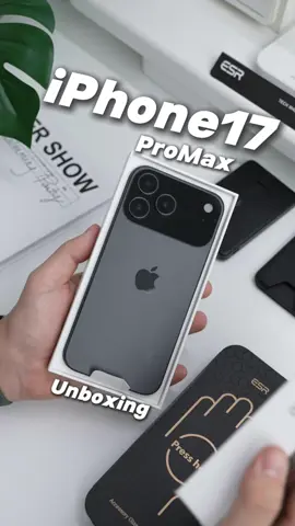 😱Unboxing iPhone17promax‼️The change in the lens is significant! Upgraded  to 48M !Unboxing dummy Phone.#iphone17 ##iphone17air #iphone17promax#iphoneunboxing #unboxing #esrscreenprotector  #esriphone17 #usa #esrtech #esrgear 