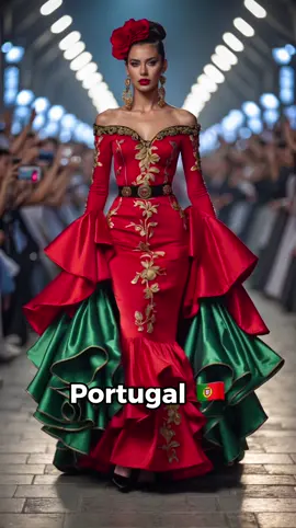 Fashion outfits as the world’s flags - Part 5 ✨ Which one do you want to see next time ?  Comment below and follow for more !  #ai #outfits #fyp #fashion 