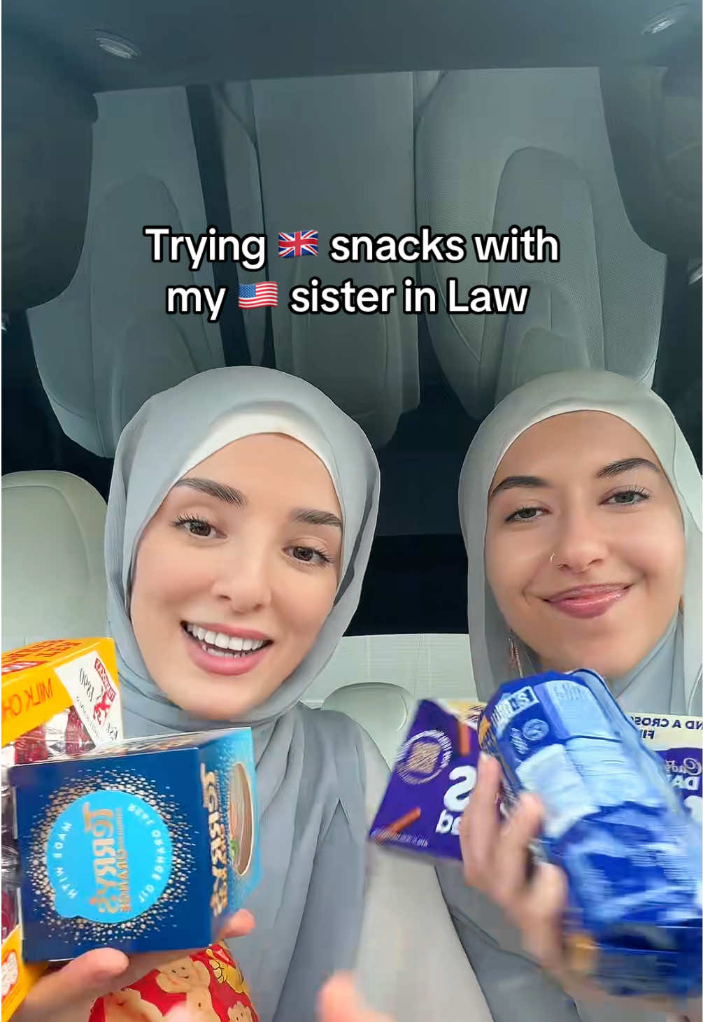 Well this was an experience.. 🤣 My American sister in law tries British snacks for the first time #ukvsusa #tastetest #britishsnacks 