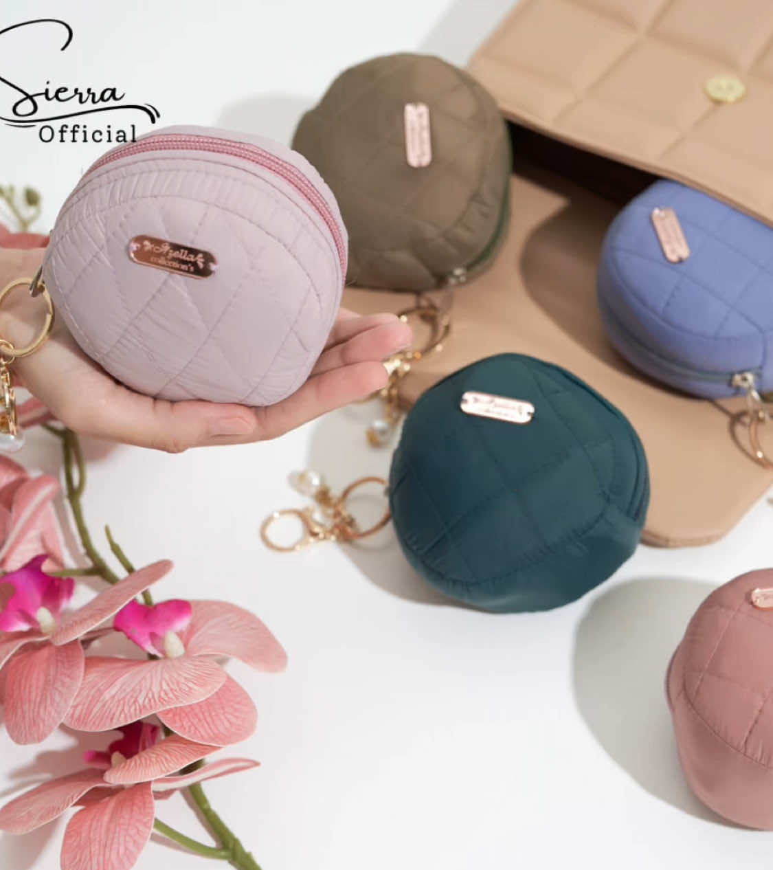 Mukena Mini Travel Caspia Series Parasut Korea Premium Jahit Tepi Resleting Dagu Tas Bulat ##racuntiktok##mukenamini##mukenatravel##mukena