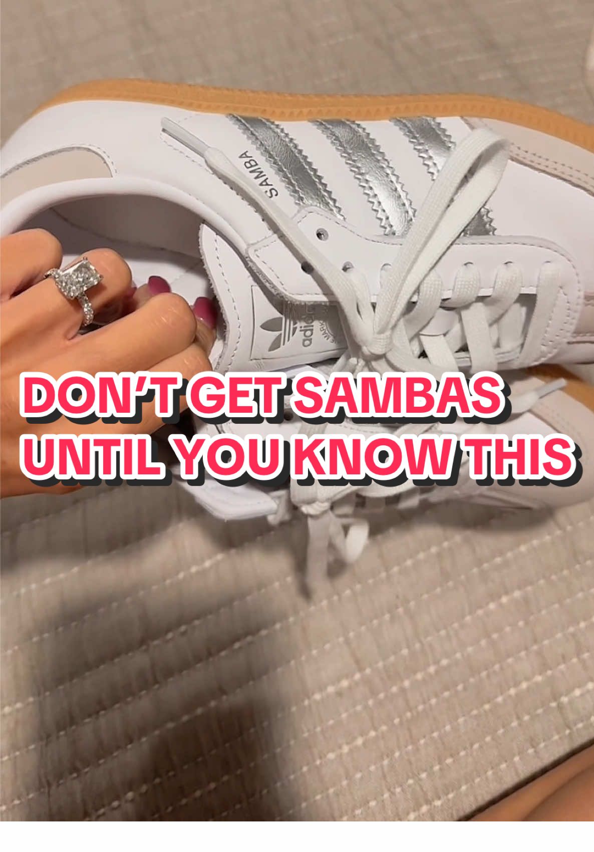 RESTOCKED TODAY— Sambas ARE viral for a reason— Comfortable ✅  Perfectly casual ✅  Go with everything ✅  IYKYK, these shoes are everything!  @Fly Kicks  #adidas #adidassamba #sneakers #shoes #shoesforwomen #sambas #womensshoes #sneakerhead #sneakertok #flykicks #sneakeroutfit #neutralsneakers #sneakers #tiktokshoprestock #restock #tiktokshopmusthaves