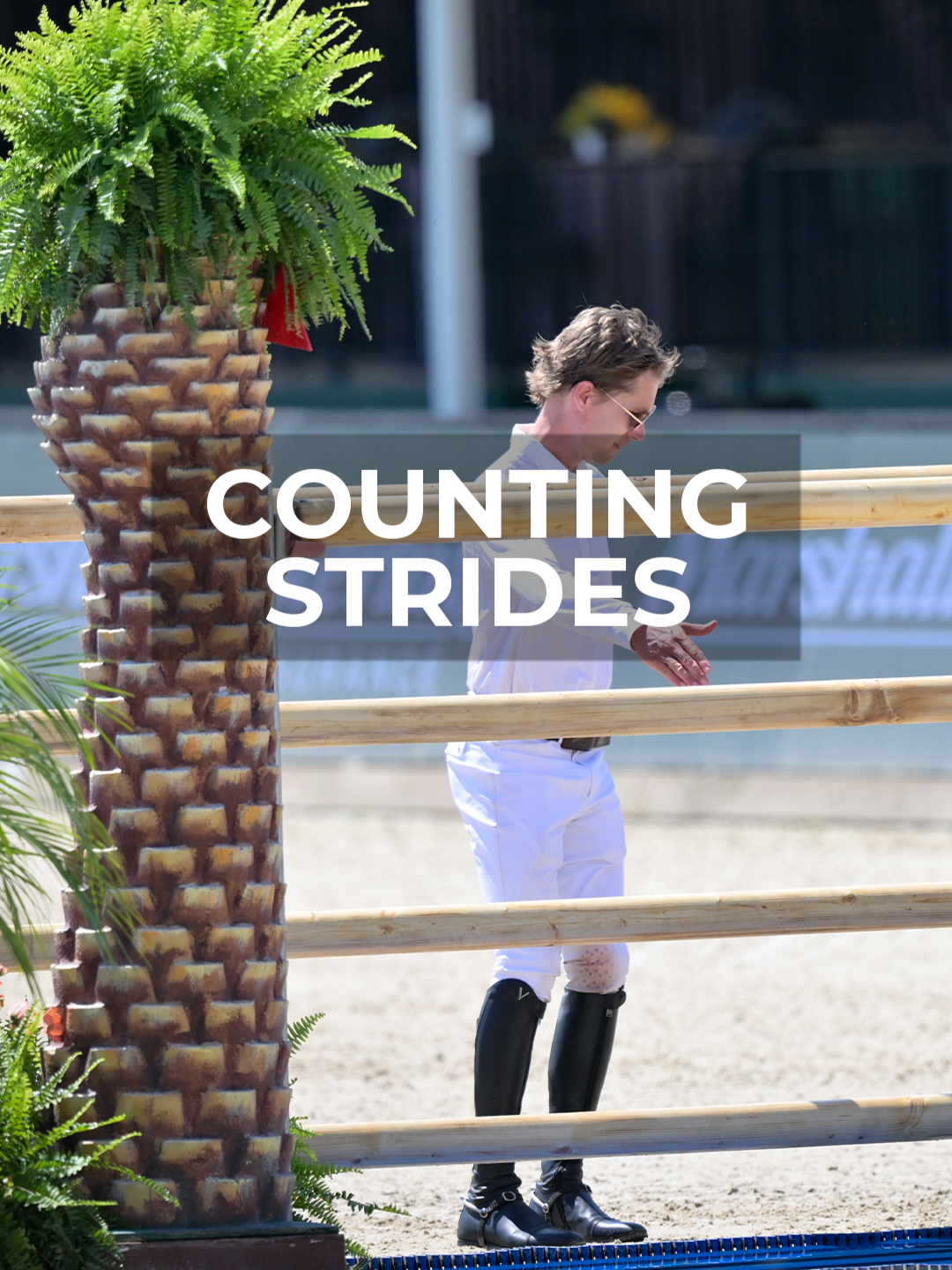 Walking & Talking: Counting strides is more than just knowing the number between fences; it’s about planning your ride. Whether it’s a forward five or a holding six, knowing the count lets you make the right call for your horse’s stride, pace, and balance. It’s especially critical in combinations and related lines where rhythm and adjustability make or break a round. Dialing in your plan with accurate stride counts helps you stay sharp. #Equestrian ##Equestrian #ShowJumping #showjumper #horseshow#VogelAthlete #AriatAthlete