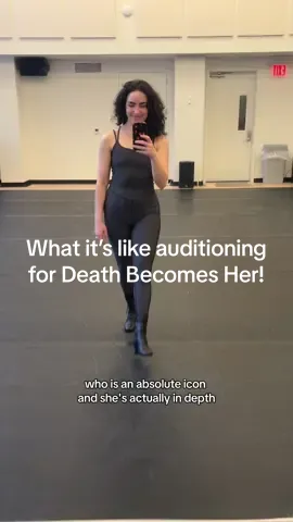 What it’s like auditioning for Death Becomes Her on Broadway!  #professionaldancer #musicaltheatre #nycaudition #broadwayaudition #deathbecomeshermusical #audition #nycdanceclass #danceclass  @LaDuca Shoes @FP Movement 