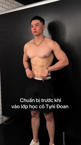 Tập xong chuẩn bị đi học cô giáo @Tyni Doan #gym #xh 
