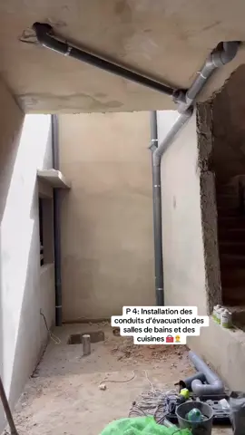 P 4: Installation des conduits d’évacuation des salle de bain et des cuisines 🧰👷‍♂️#plomberie #pourtoi #work #senegalaise_tik_tok #v #expertplomberie #senegalaise_tik_tok🇸🇳pourtoichallenge #gambian_tiktok🇬🇲🇬🇲 