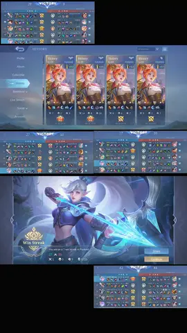 7 wins streak, 46 star last 4 game🥰 #ralf_1274 #miya #miyauser #miyagodz #winstreak #miyastarlightskin #mobilelegends 