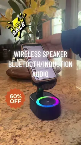 No wires. No pairing. Just drop your phone on and boom—music plays! This speaker is straight-up magic!! 🙌🏼🤩 .#TikTokShopFinds   #BluetoothSpeaker   #InductionSpeaker   #GadgetTok   #TechTok   #CoolTech   #WirelessSpeaker   #SmartGadgets   #MusicLovers   #TikTokMadeMeBuyIt   #ViralTech   #GiftIdeas  