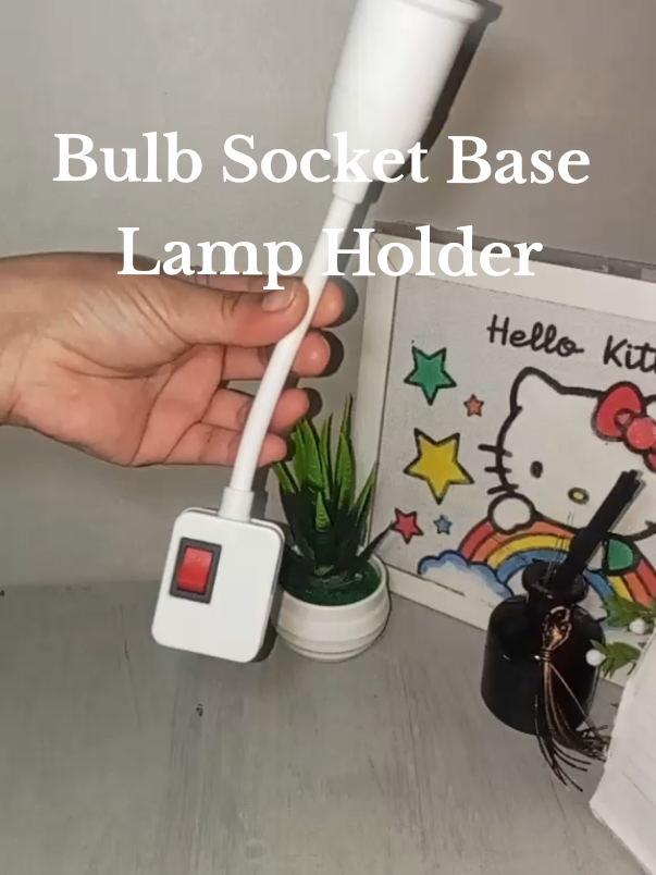 Bulb Socket Base lamp Holder  #bulbsocketbaselampholder #bulbsocket #LEDlightadoptor #lampholder 