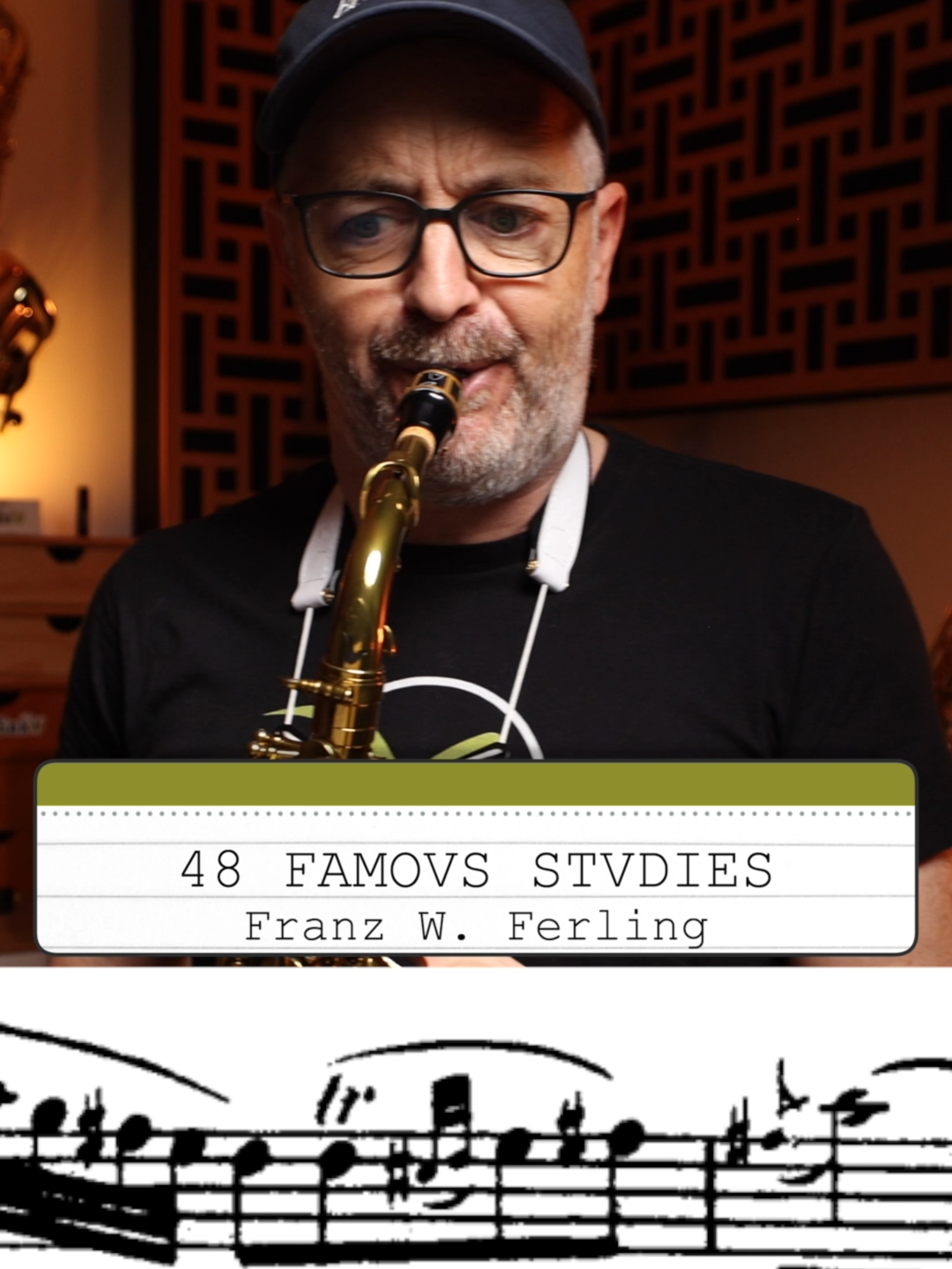 The 48 Studies by Ferling were a game-changer for me early on. With a slow and fast etude in every major and minor key, this book challenged my tone, technique, and phrasing and laid a solid foundation for everything that followed.   48 Ferling Etudes amzn.to/4jMob1j   #saxophone #classicalsaxophone #bettersaxclassic #ferlingetudes #saxophoneetudes