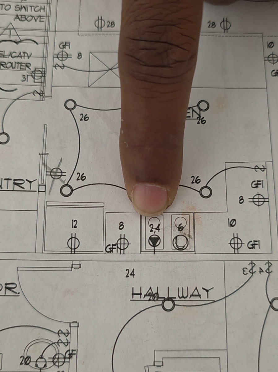 This video shows exactly how the dedicated circuits for the range and microwave are marked on an electrical plan—and what they look like in real life. If you’ve ever wondered how to read these details or where they actually show up during construction, this is for you. Learn how to spot them, what they power, and why it matters. #BlueprintToBuild #ElectricalPlans #KitchenWiring #GCTraining #MicrowaveCircuit #RangeCircuit #Construction101 #BuildSmart #FromPlansToReality #wealth #generalcontractor #LearnOnTikTok 