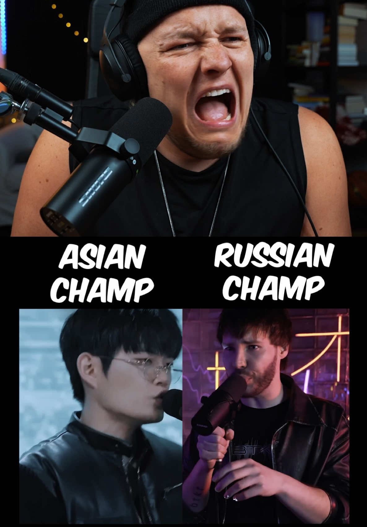 Asia Beatbox Champion vs Russia Beatbox Champion 😮‍💨 @WING x @improver_beatbox #beatbox