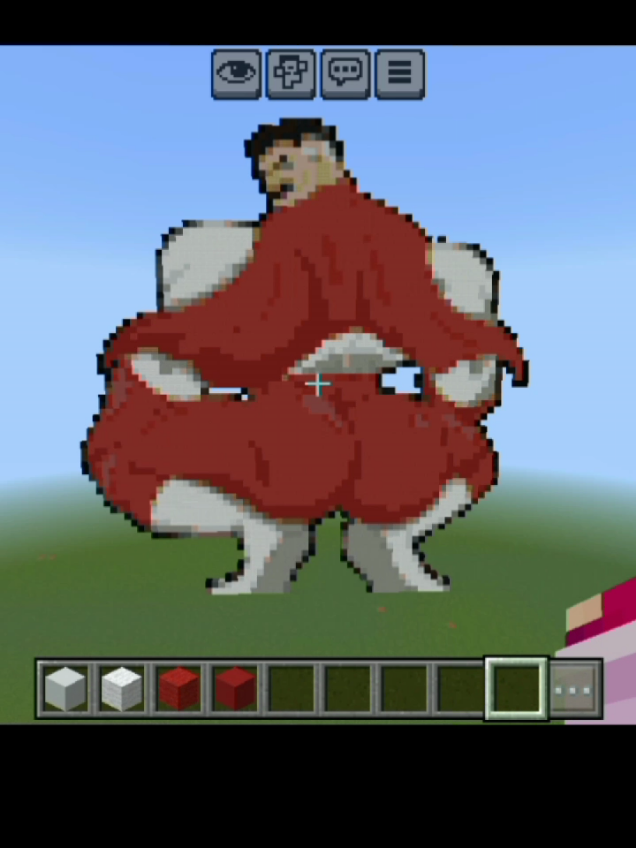 Solo construia 🥺  #omniman #invincible #Minecraft #minecraftmovie #iamsteve #xd #2025