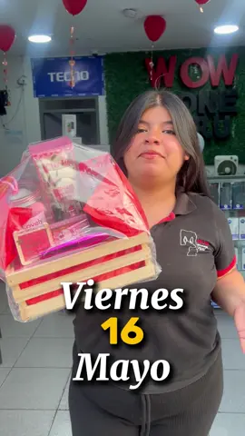 🎁 ¡Llévate 1 de nuestras 8 canastas este viernes 16 de mayo aquí en WowPhonePeru! 🎉📱 #parati #premios #diadelamadre #mama #celulares #wowphoneperu #ganador #madre